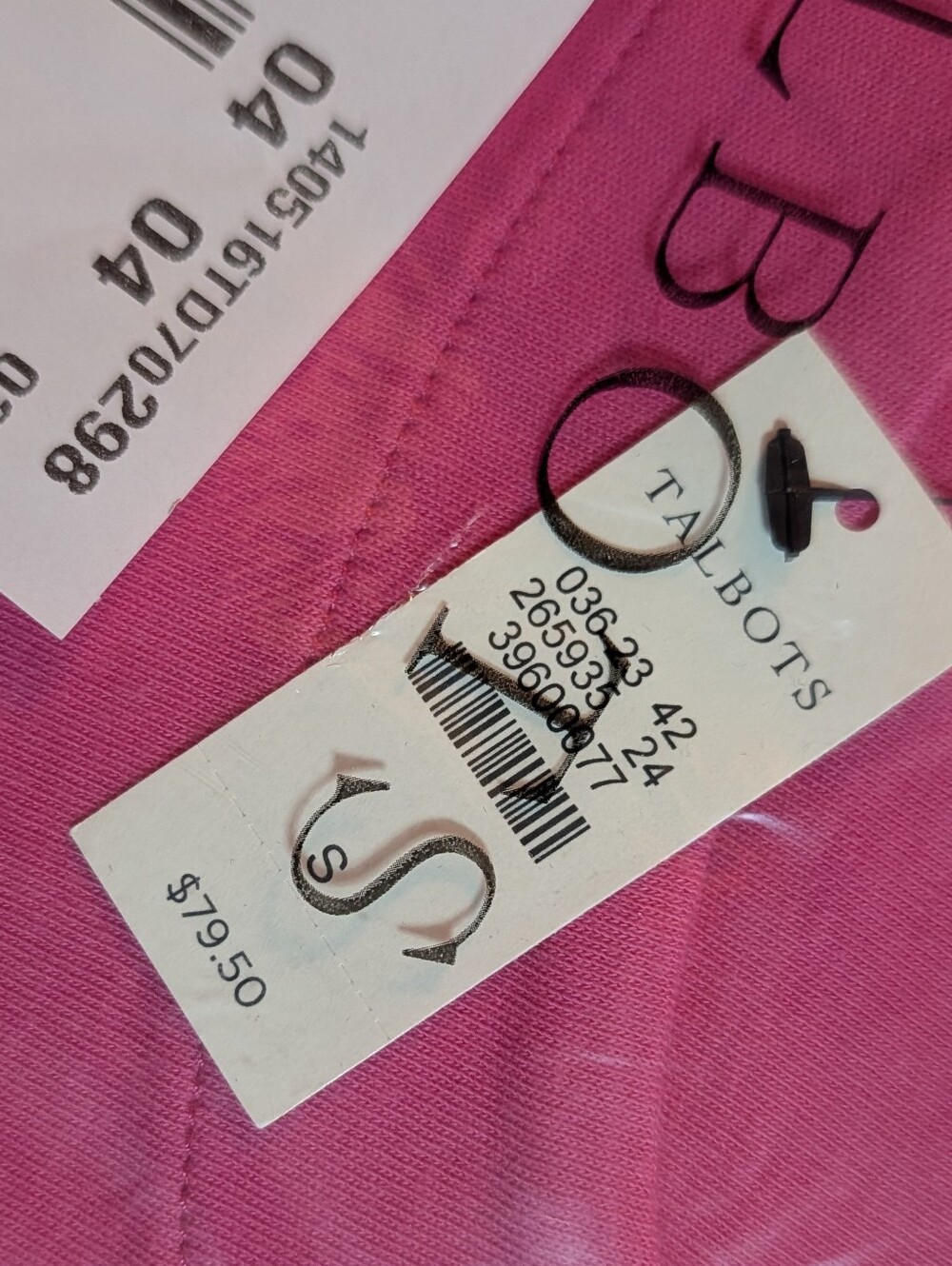 Talbots Hibiscus Short Sleeve TEE Dress - Picture 6 of 7